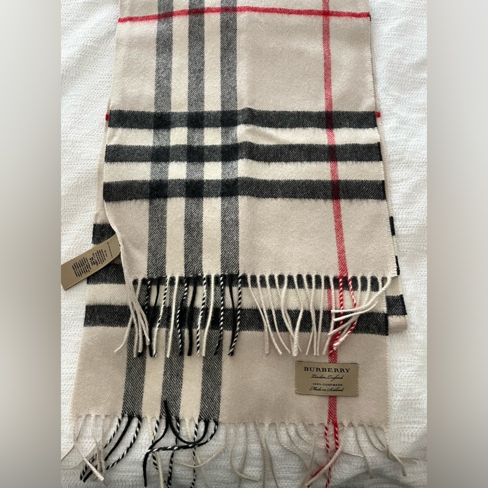 Burberry scarf new, never worn.
